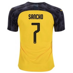 Fußballtrikots Borussia Dortmund SANCHO 7 2019-2020 Kurzarm Ausweichtrikot kaufen